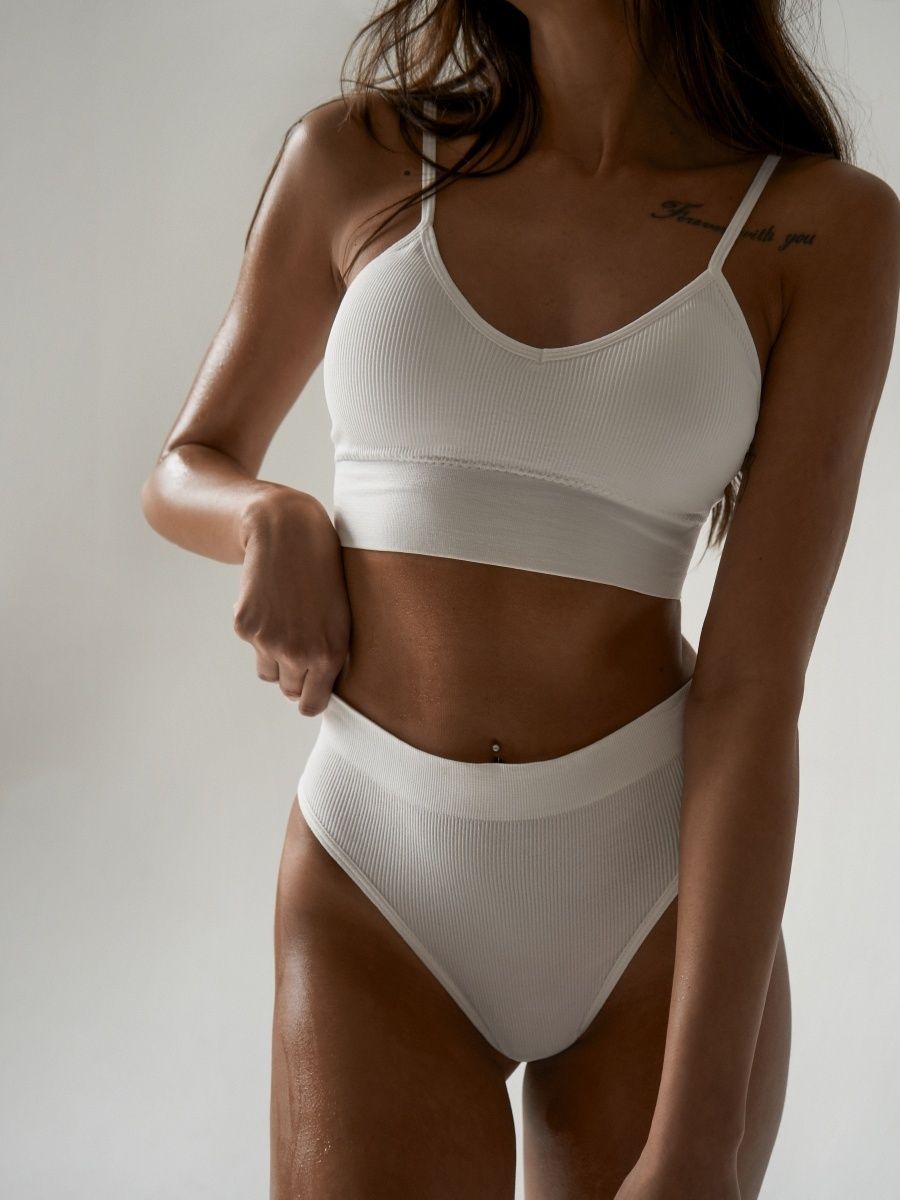 Femme Underwear White - Set - UnderWear - LeBridge