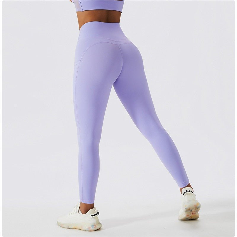PowerPulse Purple - Legging - Activewear-Leggings - LeBridge